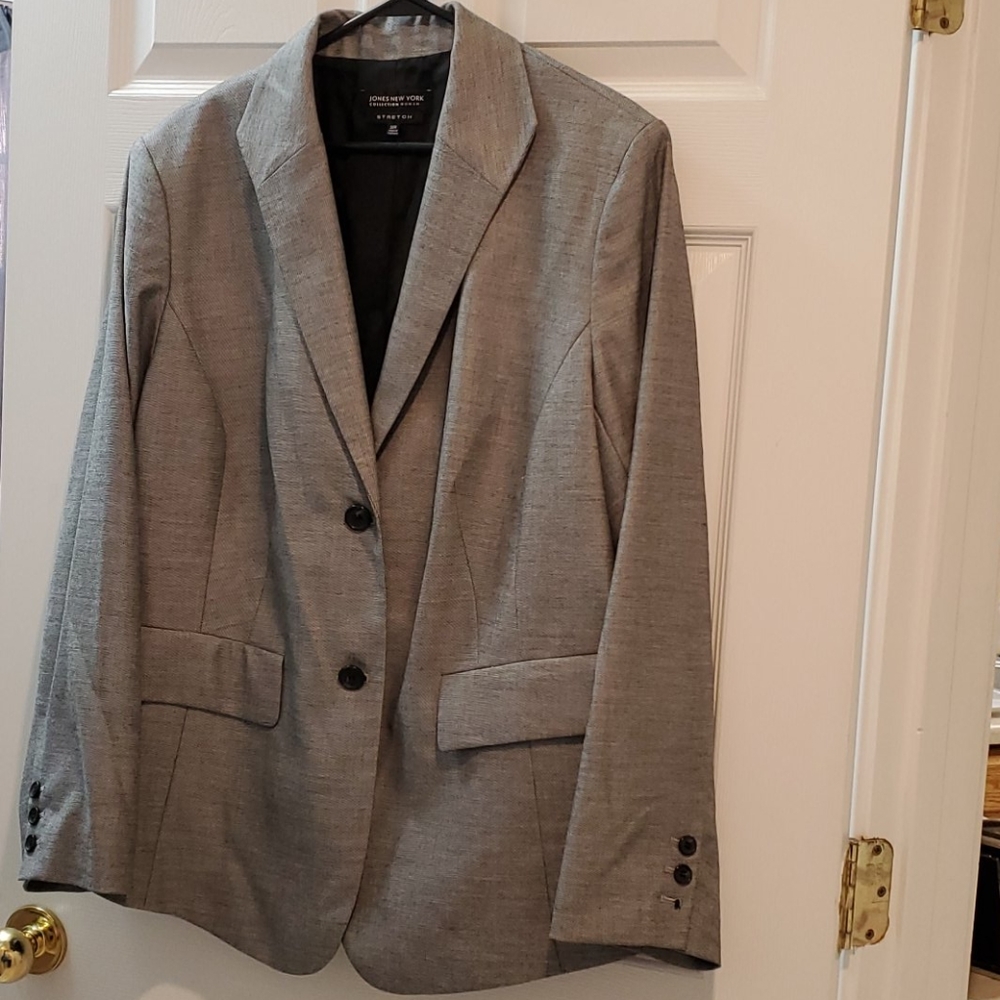 Jones New York Gray Blazer size 20W